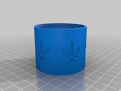 Weed Jar II for Dual Color