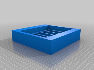 3D Catan Bottom Storage