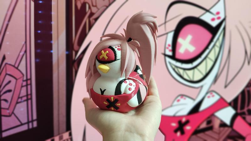 Cherri Duckie - Hazbin Hotel Rubber Duck
