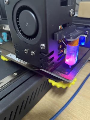 kingroon KP3S bltouch mount for original e3d v5 head