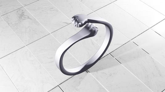 Kitty Paws Ring