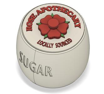 Rose Apothecary (Schitt's Creek) Tea and Sugar Set