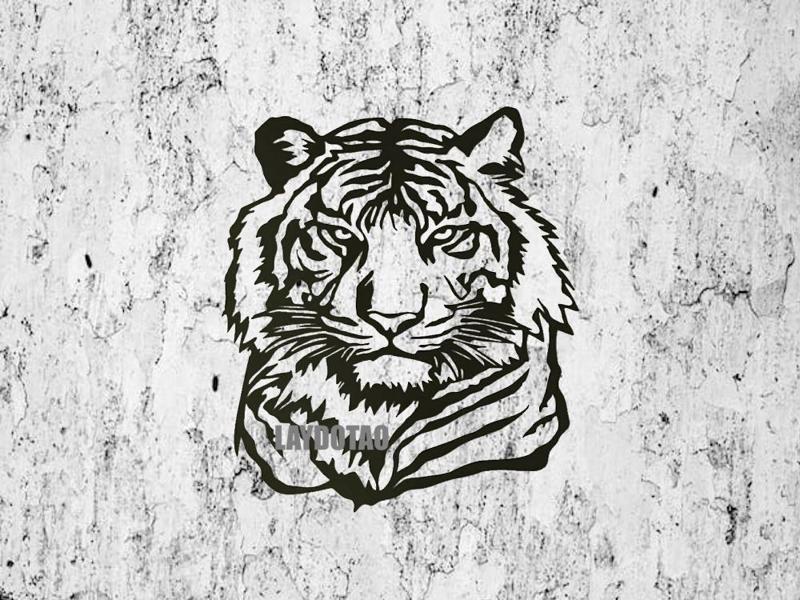 TIGER ANIMAL WALL DECORATION