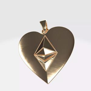 ETH Crypto Pendant Keychain 2