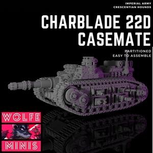Imperial Superheavy Tank Charblade 22D Casemate