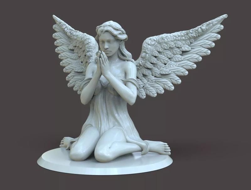 Beautiful Angel Praying