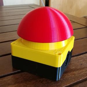 Buzzer / big red button / emergency button (Grobhandtaster / Not-Aus)