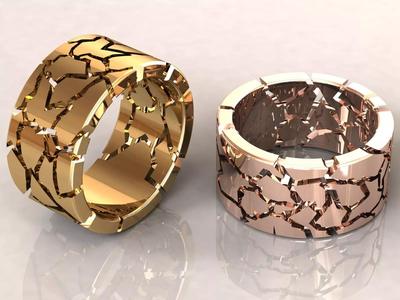 Crack Rock Ring