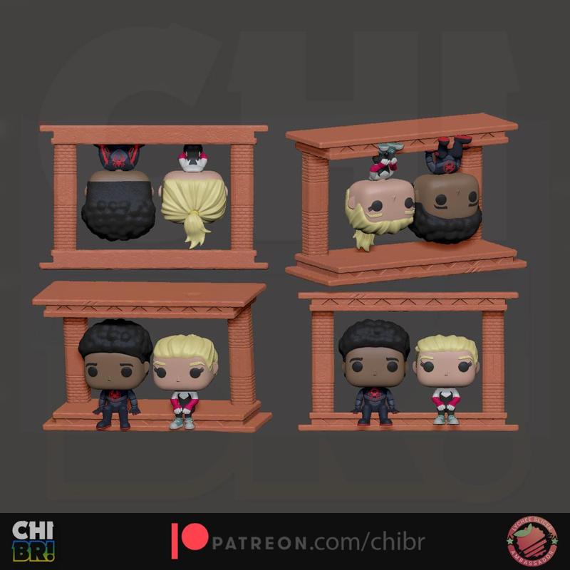 Miles Morales & Gwen Stacy - Spiderverse - Funko