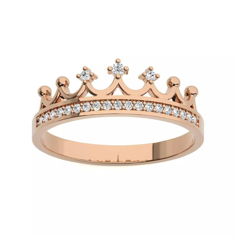 Crown Ring renders 3dm stl details