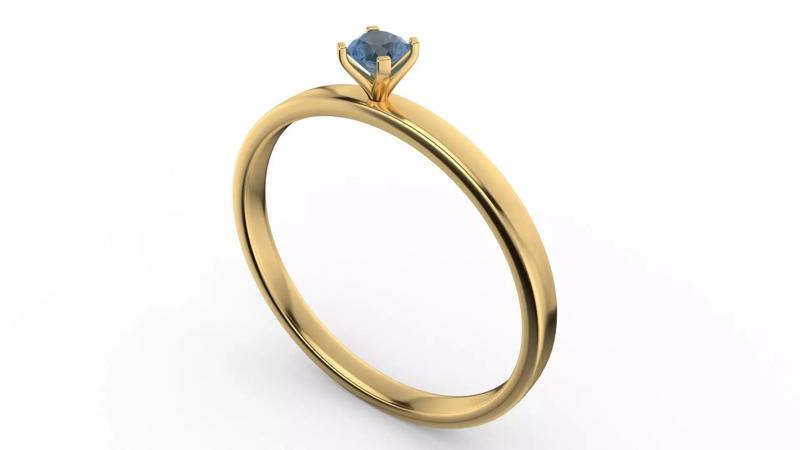 Ring - Solitary Gold Collection