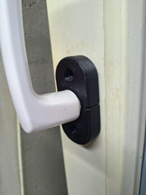 Cover for a plastic window handle (a reinforcement was made for the main mechanism) The main mechanism was broken