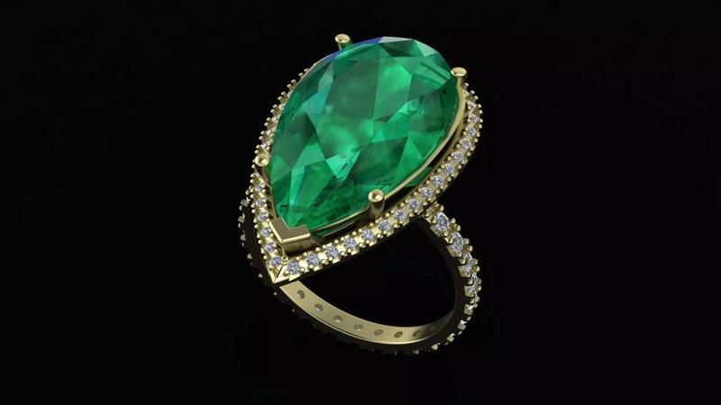 Ring of  tulip  for Khurem for CNC or