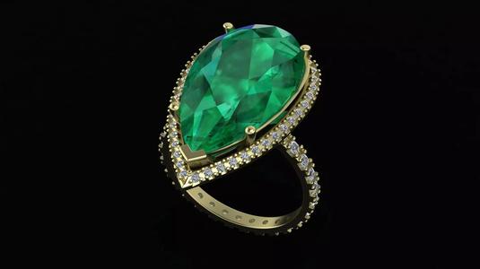 Ring of  tulip  for Khurem for CNC or