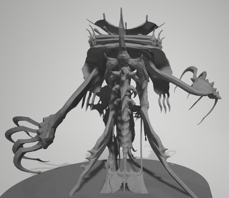 Warframe - Sevagoth Prime Bust
