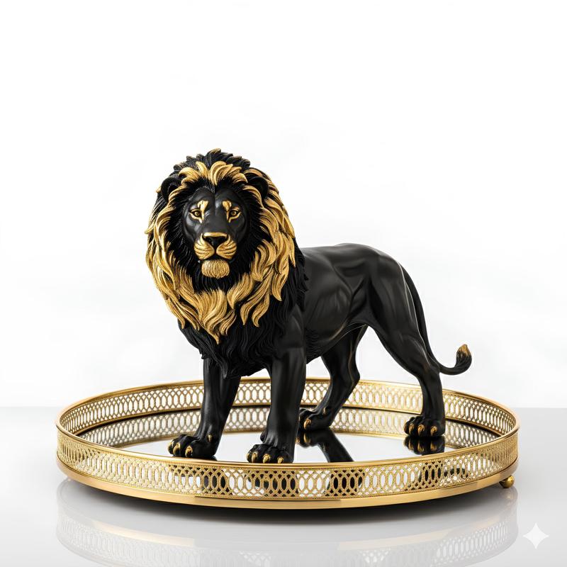 Elegant Lion Tray