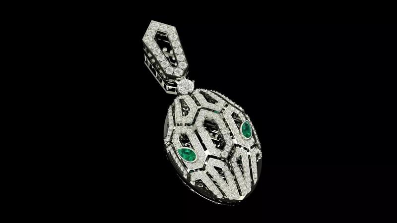 Bulgari Pandant Diamonds