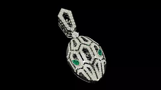 Bulgari Pandant Diamonds