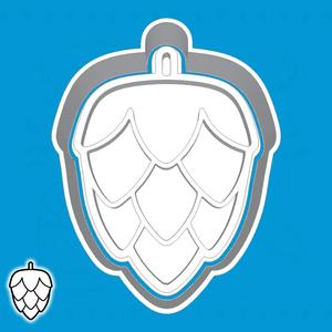 Oktoberfest cookie cutters - humulus (hop) (style 1)