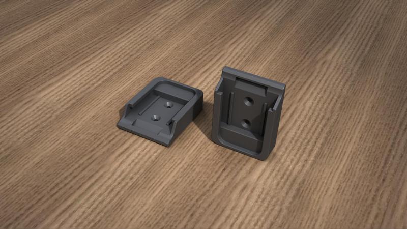 Makita battery wall mount