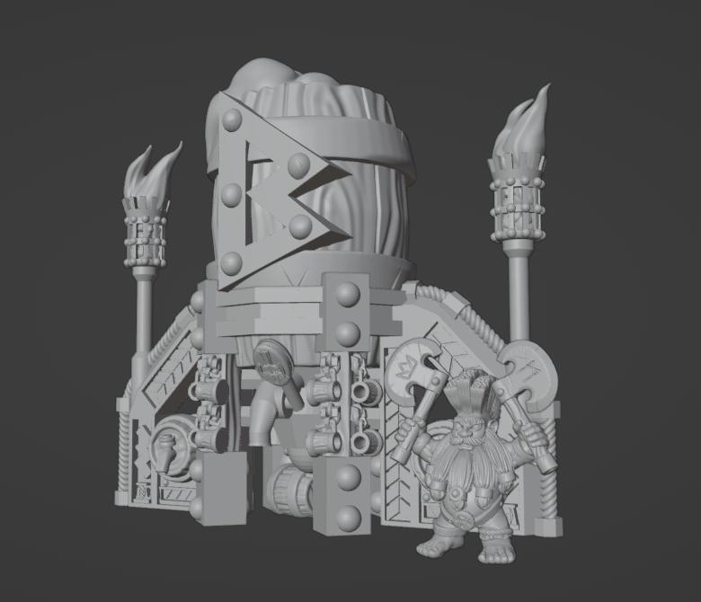 Dwarven Battle Keg (Supported)