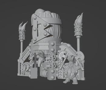 Dwarven Battle Keg (Supported)