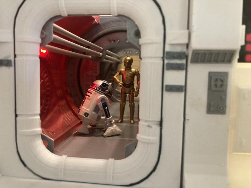 Tantive IV Escape Pod Bay, playset/Diorama