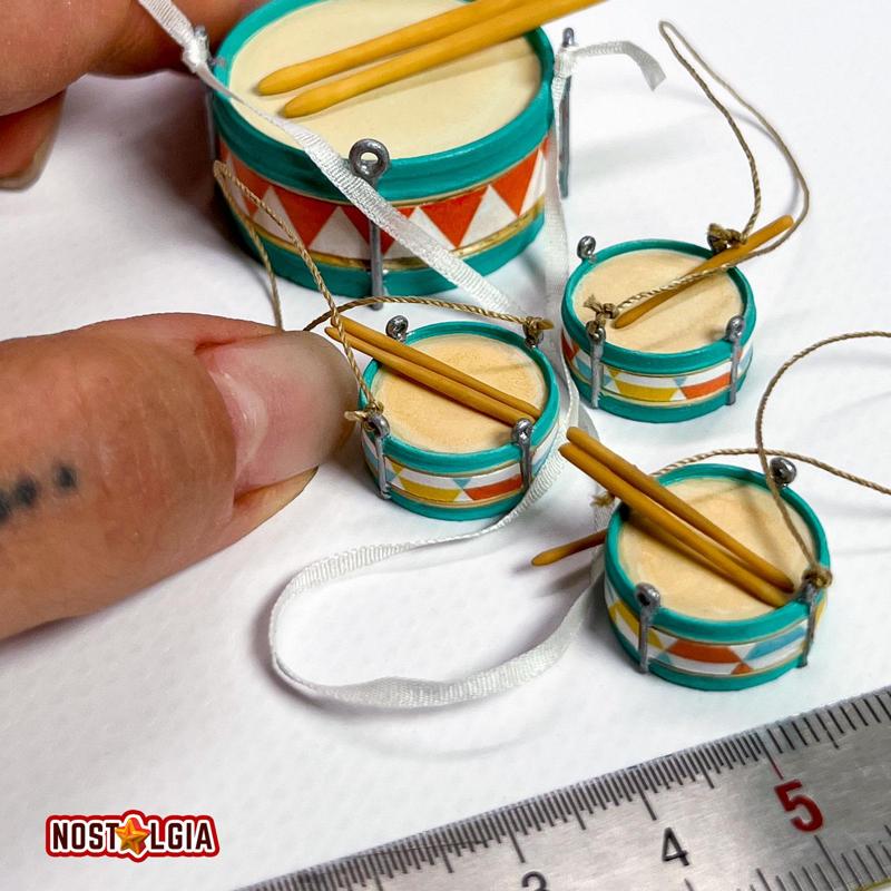 Miniature Drum — Vintage Toy