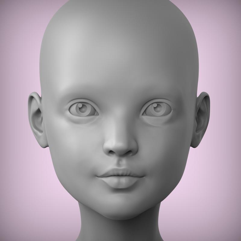 51 head bjd doll | realistic hea | lips | nose | eyes custom | game | head printing | art head | realistic