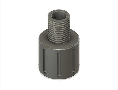 Adaptateur Silencieux / Adaptor Suppressor .22lr (1/2"-28 -> 1/2"-UNF)