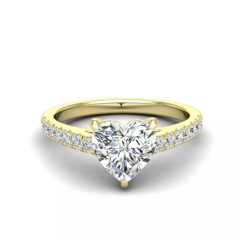 Engagement ring Jenna heart