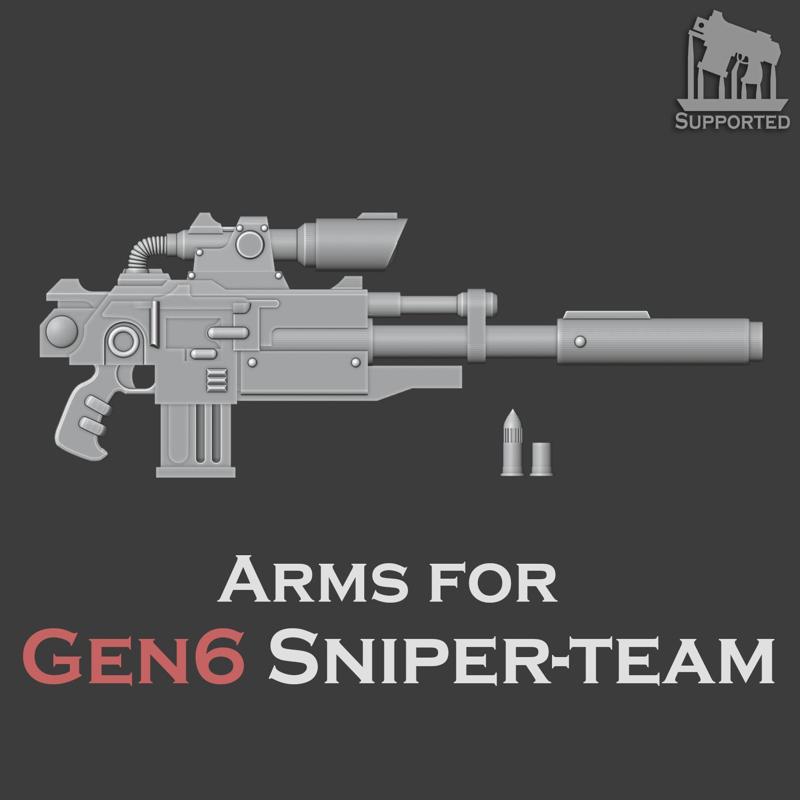 Gen 6 Arms for Sniper team (Ver.3 Fix/Ver.1 Update)