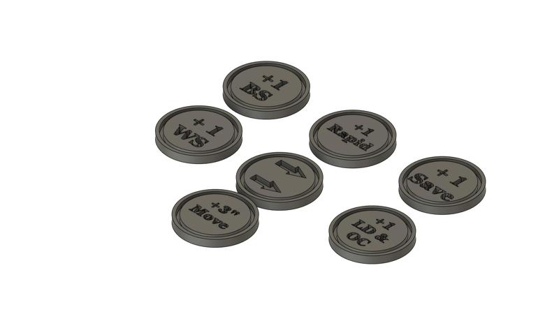 Orders Tokens For Astra Militarum