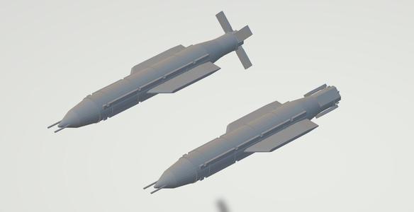 GBU-43/B MOAB (MASSIVE ORDNANCE AIR BLAST) BOMB