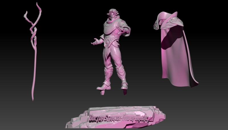 Doctor Strange-God of Magic (Marvel Comics) | CARTOON FIGURE | MARVEL UNIVERSE | MARVEL RIVALS