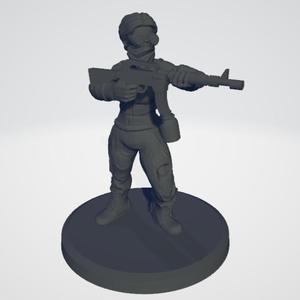 Female Guardsman (penal legion)