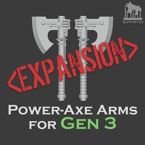 Gen 3 Power-axe arms [Expansion] (Ver.1 Update)