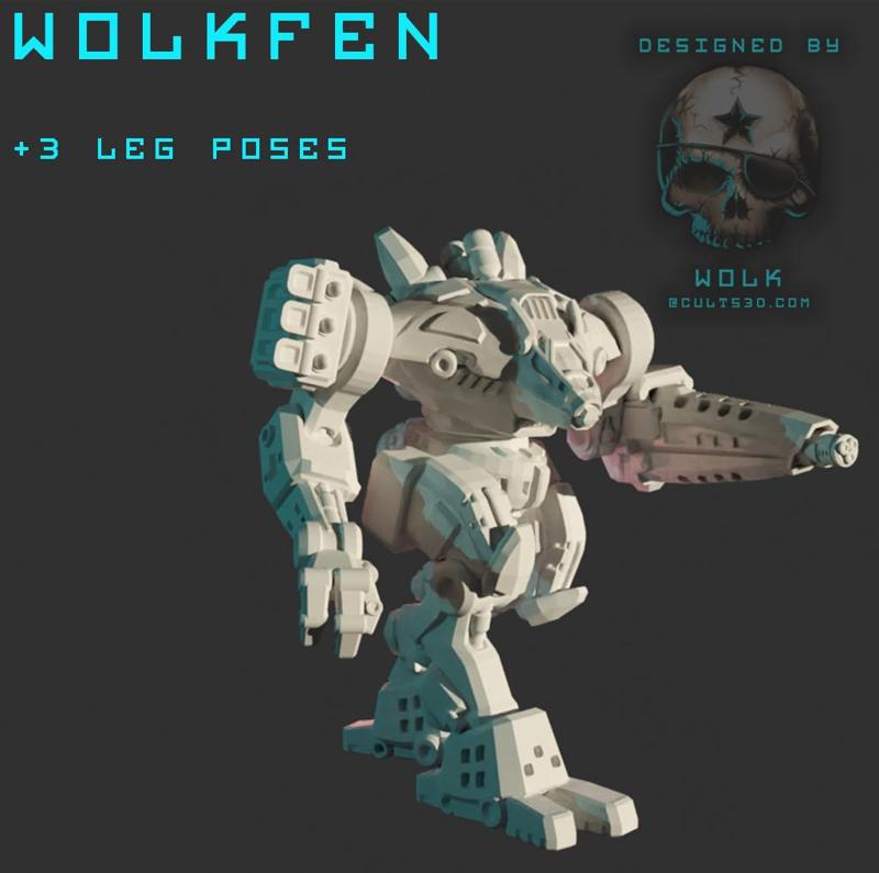Wolkfen American Mecha
