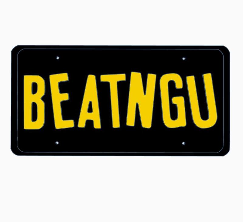 BEATNGU (JEEPERS CREEPERS) LICENSE PLATE by MANIACMANCAVE3D
