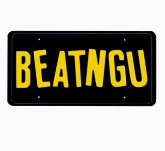 BEATNGU (JEEPERS CREEPERS) LICENSE PLATE by MANIACMANCAVE3D