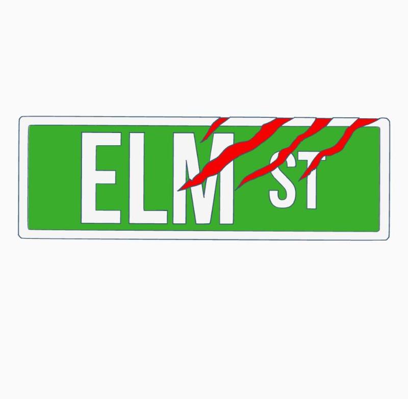 ELM STREET (NIGHTMARE) Logo Display by MANIACMANCAVE3D