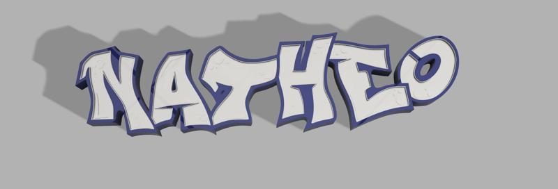 first name lamp Natheo