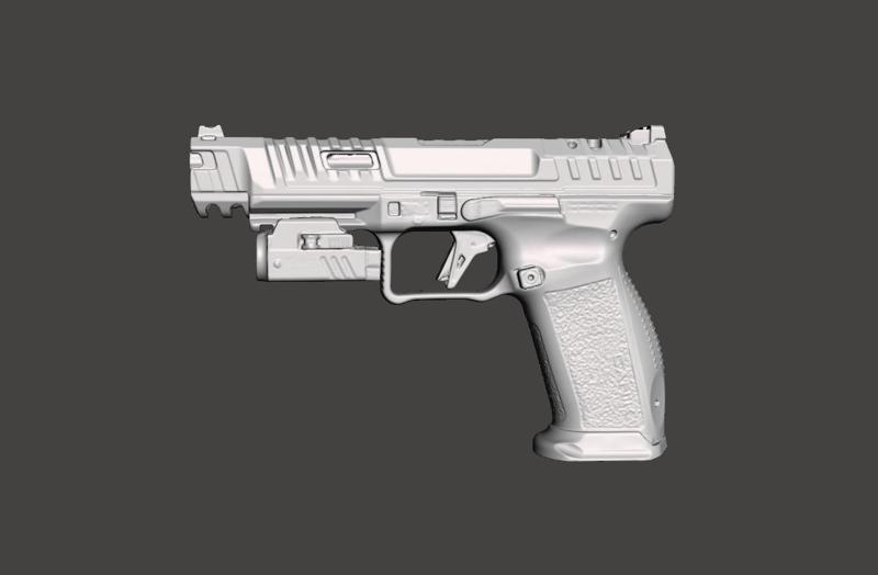 Canik Rival Trustfire GM23 Real Size 3D Gun Mold