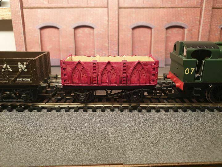 Gothic OO Gauge plank waggon