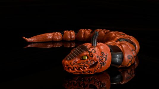 Pumpkin snake