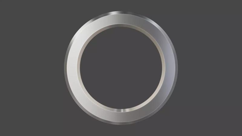 ring model metal circle