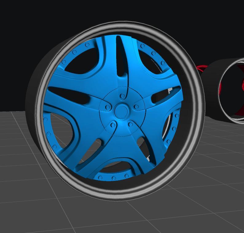 1:24 20" TiS 03 wheels