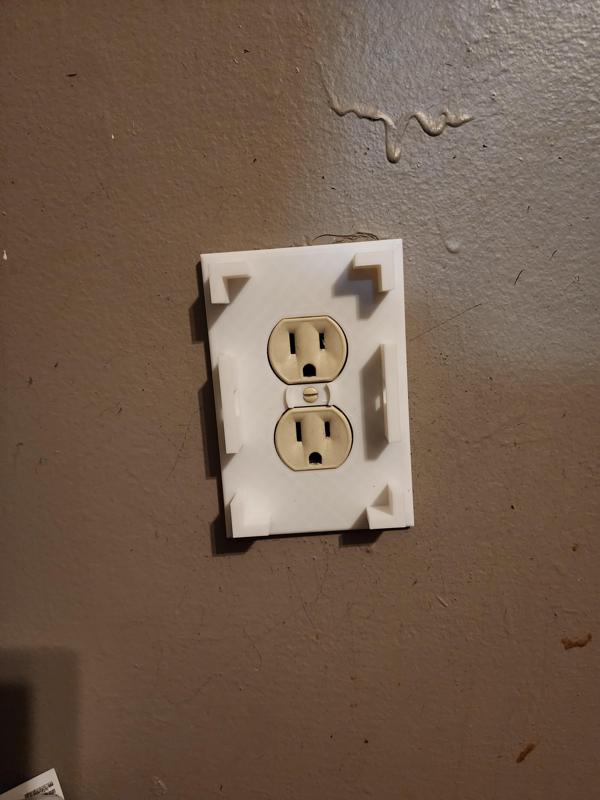 Outlet cover, protector, baby proofing box