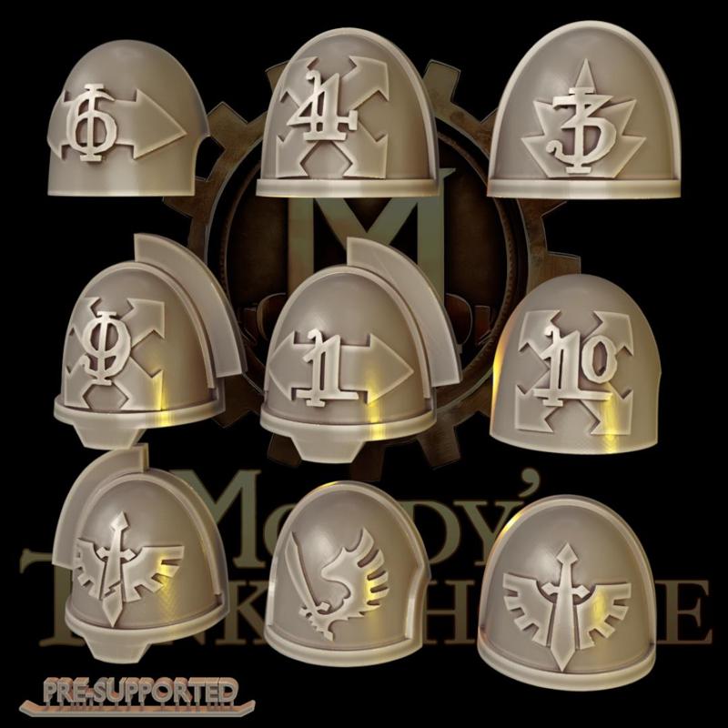 DA Shoulderpads - pre-supported