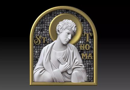 saint  Thomas the Apostle CNC 3D PRINTING MODEL